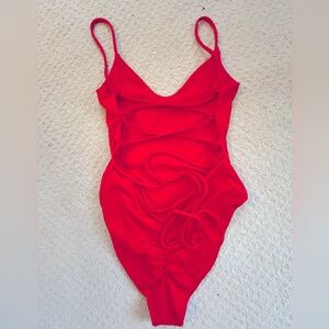 Londre Corset One Piece Size Large - Fiesta Red